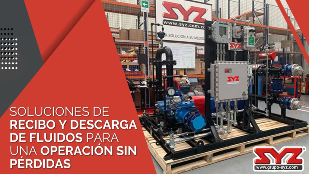 recibo y descarga de fluidos
